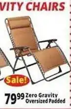 Ocean State Job Lot Zero gravity oversized padded offer