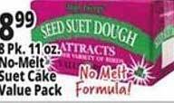 Ocean State Job Lot 8 pk 11 oz no-melt suet cake value pack offer