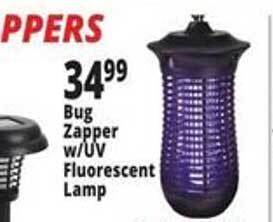 Ocean State Job Lot Bug zapper w uv fluorescent lamp offer