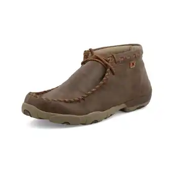 Theisen's Twisted x men's chukka driving moc bomber brown shoe offer