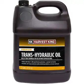 Theisen's Harvest king premium universal tractor trans-hydraulic oil - 2 gallon offer