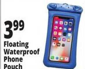 Ocean State Job Lot Floating waterproof phone pouch offer