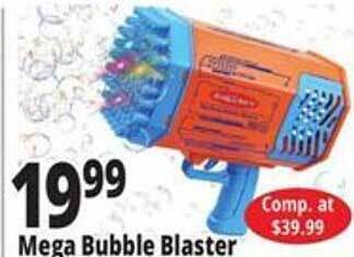 Ocean State Job Lot Mega bubble blaster offer