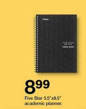 Target Five star 5.5 offer