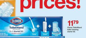 Target Clorox toiletwand toilet cleaning starter kit offer