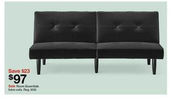 Target Room essentials futon sofa offer