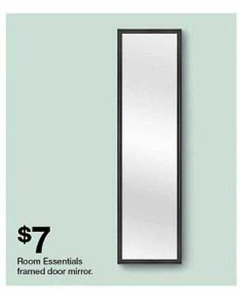 Target Room essentials framed door mirror offer