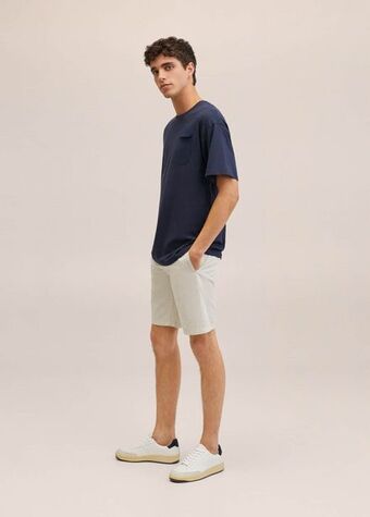 Mango Chino bermuda shorts offer