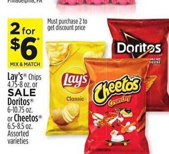 Dollar General Doritos or cheetos offer