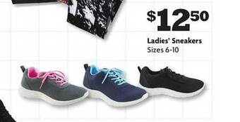 Family Dollar Ladies' sneakers offer