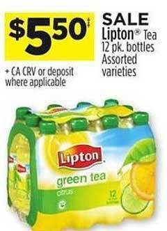 Dollar General Lipton tea offer