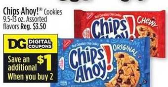Dollar General Chips ahoy! cookies offer