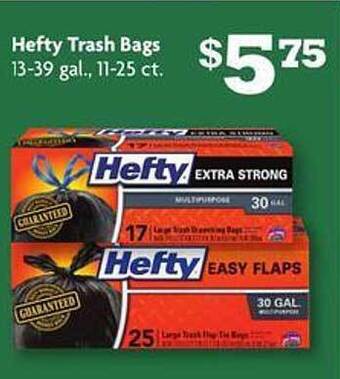 Family Dollar Hefty trash bags offer