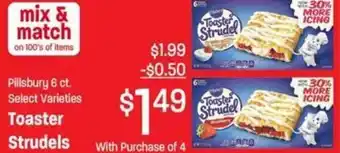Ridley's Family Markets Pillsbury Toaster Strudels offer