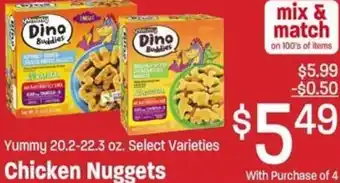 Yummy Chicken Nuggets 20.2-22.3 oz.