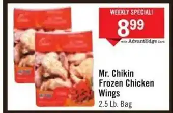 Price Chopper Mr. chikin frozen chicken wings offer