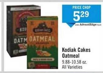 Price Chopper Kodiak cakes oatmeal offer
