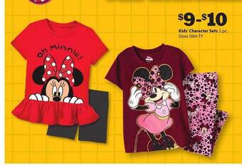 Family Dollar Kids' character sets offer