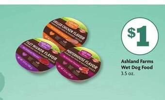 Family Dollar Ashland farms wet dog food offer