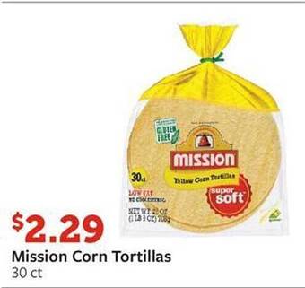 Fareway Mission corn tortillas offer