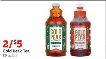 Fareway Gold peak tea offer