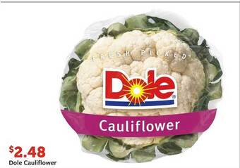 Fareway Dole cauliflower offer