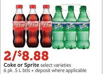 Fareway Coke or sprite offer