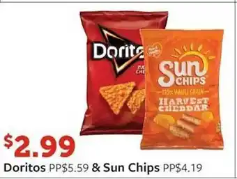 Fareway Doritos & sun chips offer