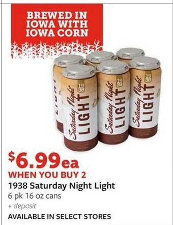 Fareway 1938 saturday night light offer