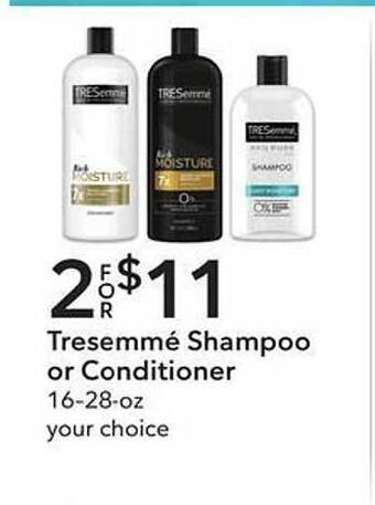 Publix Tresemmé shampoo or conditioner offer