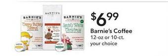 Publix Barnie's coffee offer