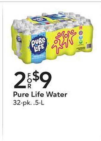 Publix Pure life water offer