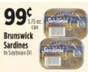 Pioneer Supermarkets Brunswick Sardines offer