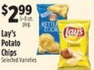 Pioneer Supermarkets Lay's Potato Chips offer