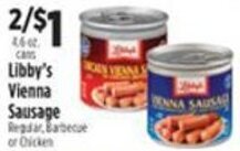 Pioneer Supermarkets Libby's Vienna Sausage offer