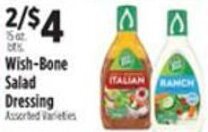 Pioneer Supermarkets Wish-Bone Salad Dressing offer