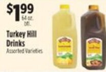 Pioneer Supermarkets Turkey Hill Drinks offer