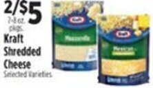 Pioneer Supermarkets Kraft Shredded Cheese offer