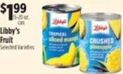 Pioneer Supermarkets Libby's Fruit offer