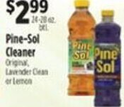 Pioneer Supermarkets Pine-Sol Cleaner offer