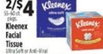 Pioneer Supermarkets Kleenex Facial Tissue offer