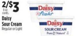 Pioneer Supermarkets Daisy sour Cream offer
