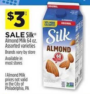 Dollar General Silk almond milk offer