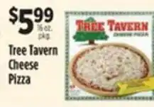 Pioneer Supermarkets Tree Tavern Cheese Pizza offer