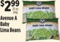 Pioneer Supermarkets Avenue A Baby Lima Beans offer