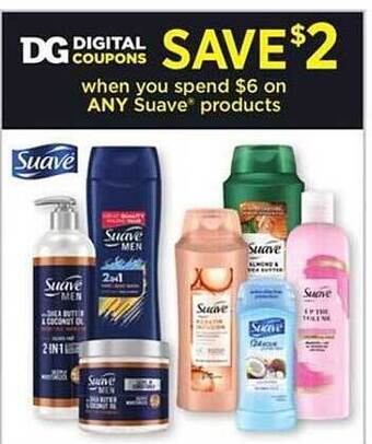 Dollar General Suave products offer