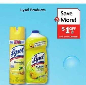 Family Dollar Lysol products offer