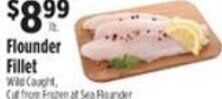 Pioneer Supermarkets Flounder Fillet offer