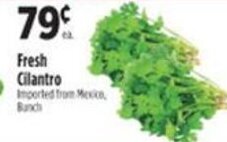 Pioneer Supermarkets Fresh Cilantro offer