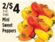 Mini Sweet Peppers